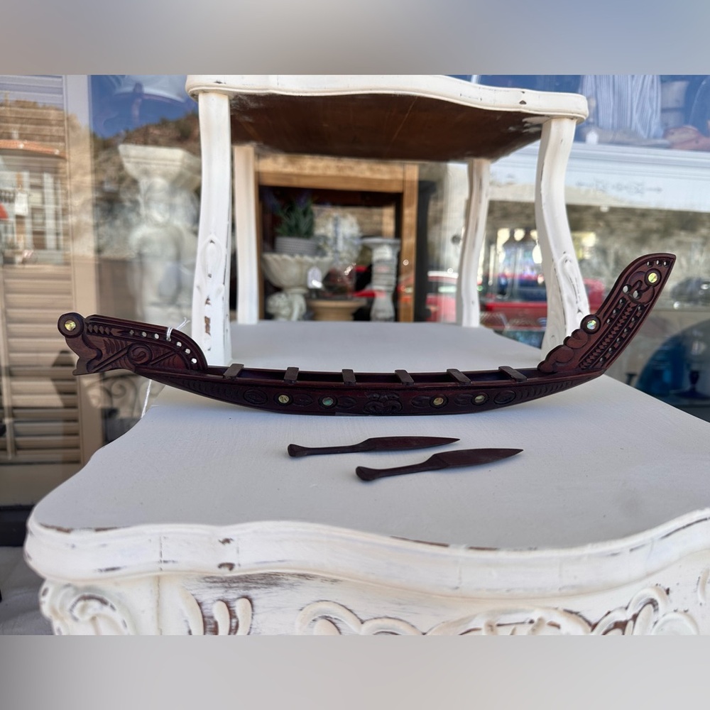 RON ANDREWS VINTAGE KNOOR VIKING SHIP